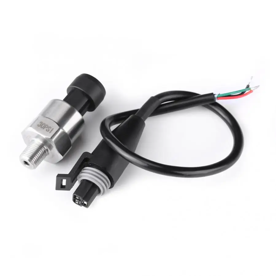 1pc 1/8NPT Thread Stainless Steel Pressure Transducer Sender Sensor for Oil Fuel Air Water capteur de pression 
1pc 1/8NPT Thread Stainless Steel Pressure Transducer Sender Sensor for Oil Fuel Air Water capteur de pression