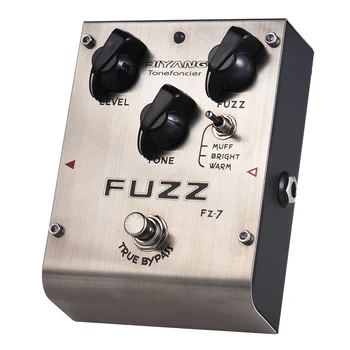 BIYANG FZ-7 Guitar Effect Pedal Tonefacier Series 3 Modes Fuzz True Bypass Full Metal Shell Guitar Pedal
BIYANG FZ-7 Guitar Effect Pedal Tonefacier Series 3 Modes Fuzz True Bypass Full Metal Shell Guitar Pedal