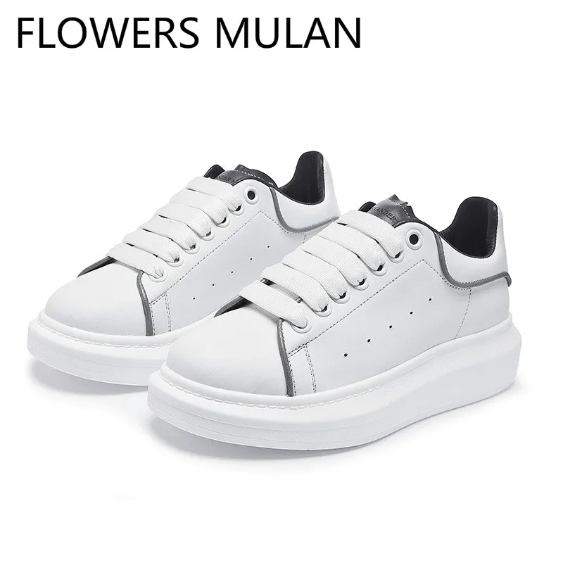 Brand New Designer White Leather Sneakers Women Round Toe MIddle Wedges Heels Platform Shoes Woman Lace Up Trainers Shoes Woman
Brand New Designer White Leather Sneakers Women Round Toe MIddle Wedges Heels Platform Shoes Woman Lace Up Trainers Shoes Woman