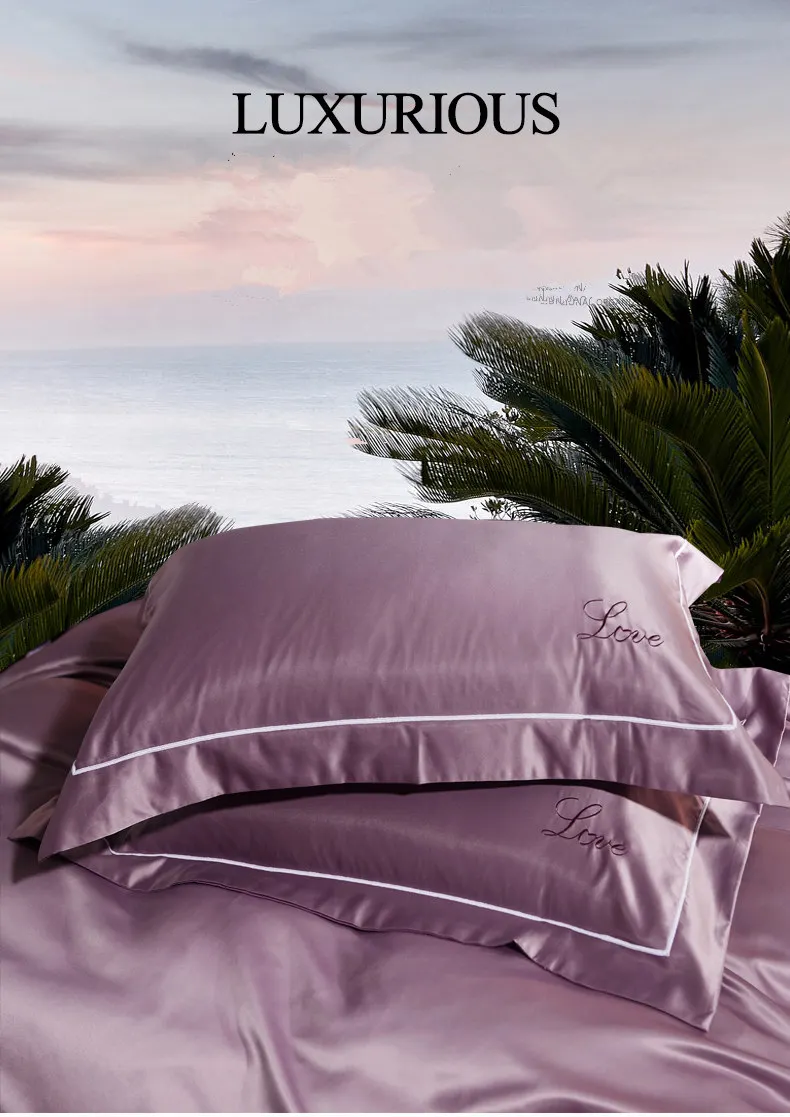 Luxury Embroidery 100% Pure Mulberry Silk Pillow Case with Cotton Solid Color Pillow Cover Super Soft Couple Pillowcase
Luxury Embroidery 100% Pure Mulberry Silk Pillow Case with Cotton Solid Color Pillow Cover Super Soft Couple Pillowcase