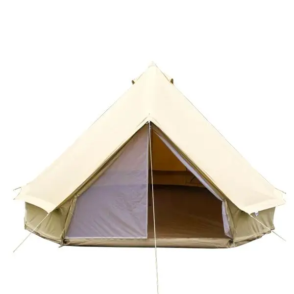 GRNTAMN 4M and 5M Cotton Canvas Bell Tent 2 Layers with All Mesh Around with Fireproof Stove Jacket
GRNTAMN 4M and 5M Cotton Canvas Bell Tent 2 Layers with All Mesh Around with Fireproof Stove Jacket