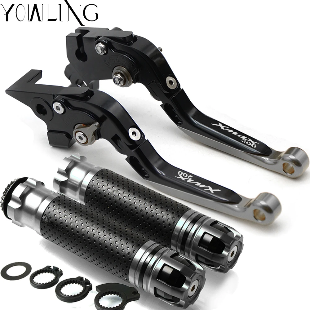 Motorcycle Brake Clutch Levers Handlebar grip Handle Hand Grips For YAMAHA XMAX X-MAX 200 XMAX200 2016 2017 2018 2019
Motorcycle Brake Clutch Levers Handlebar grip Handle Hand Grips For YAMAHA XMAX X-MAX 200 XMAX200 2016 2017 2018 2019