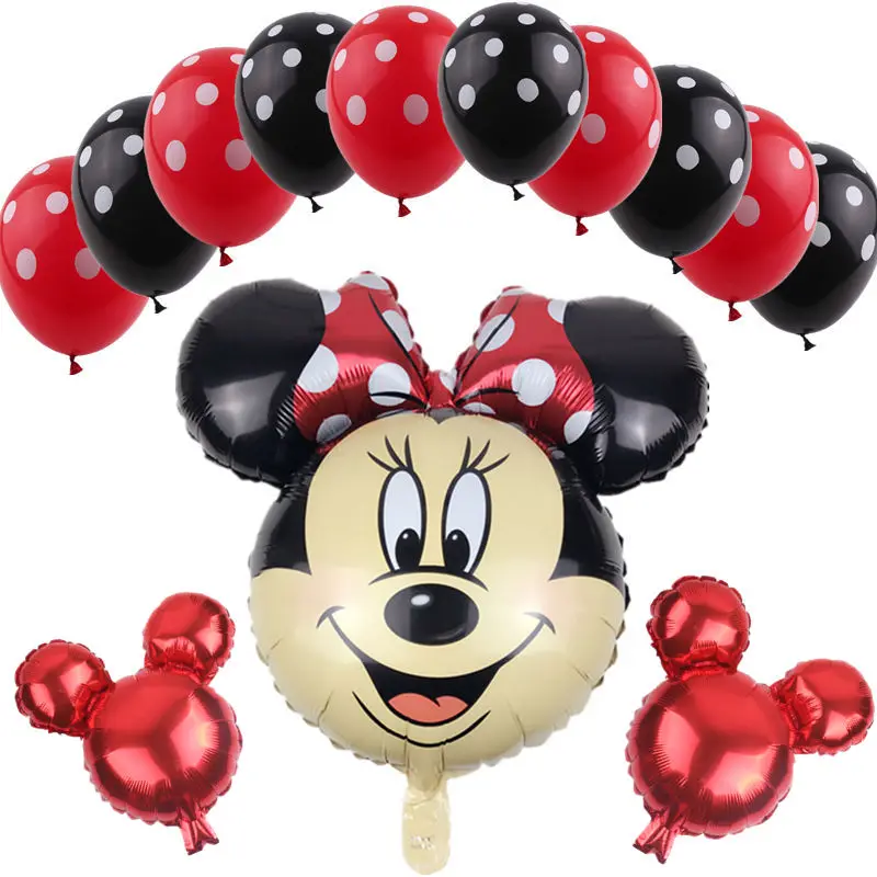 Free Shipping 13pcs/ mickey minnie foil balloons set latex globos baby shower birthday party Wedding decoration
Free Shipping 13pcs/ mickey minnie foil balloons set latex globos baby shower birthday party Wedding decoration