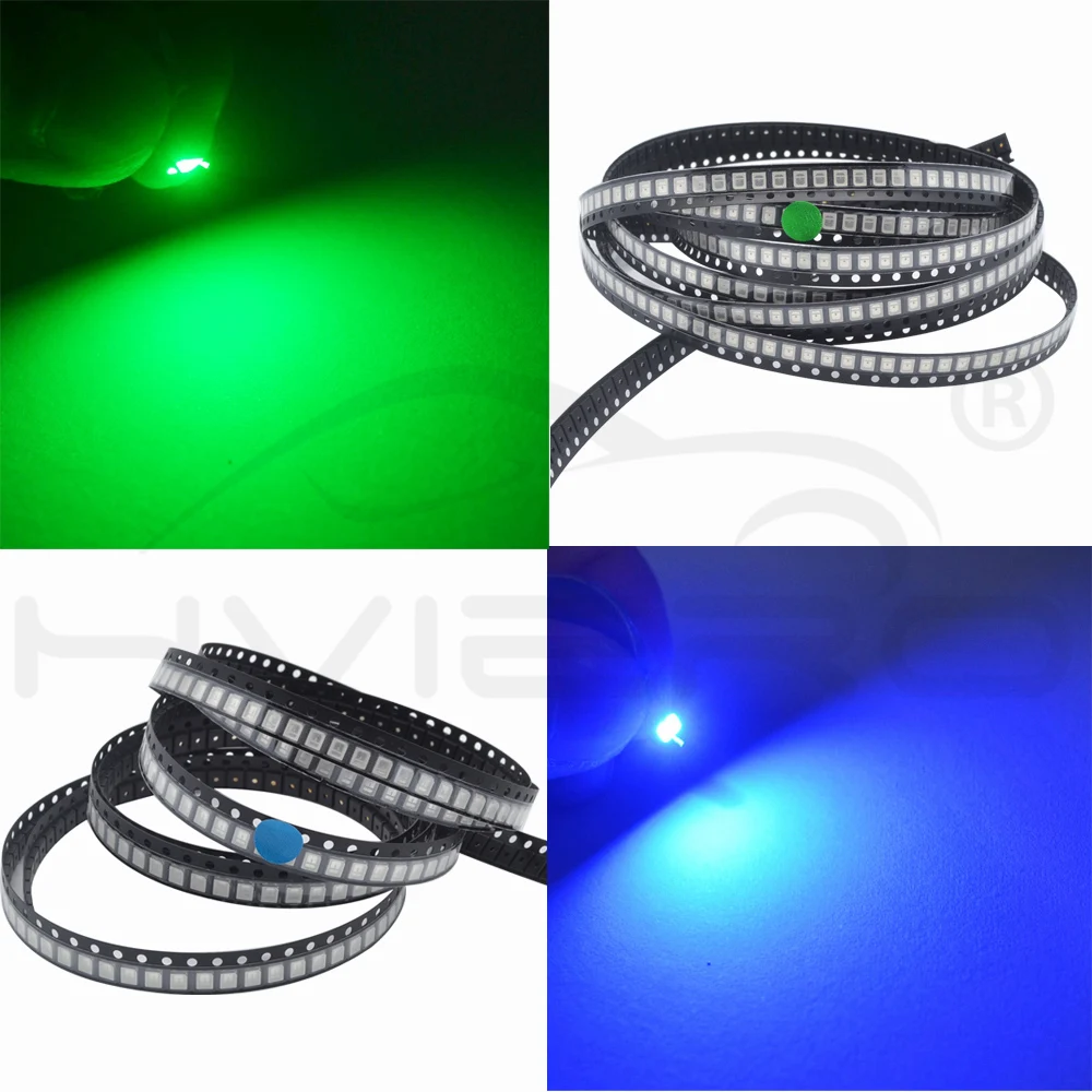 Hviero White Red Blue Green Pink Yellow Warm White 2835 SMD SMT 20mA 6000-6500K 3.0-3.4V 22-24LM LED high chip emitting diode