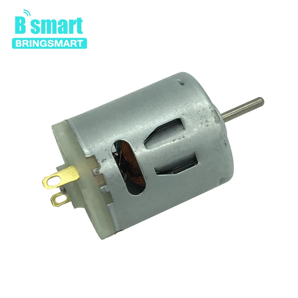 Bringsmart RS365 Micro DC High-speed Motor 7.2-24V Mini Electric Machine DC Motor 5000-19400rpm for Toys Hair dryer
Bringsmart RS365 Micro DC High-speed Motor 7.2-24V Mini Electric Machine DC Motor 5000-19400rpm for Toys Hair dryer