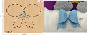 Lace Bow-5 DIY new wooden mould cutting dies for scrapbooking Thickness-15.8mm/muyu/YT0578
Lace Bow-5 DIY new wooden mould cutting dies for scrapbooking Thickness-15.8mm/muyu/YT0578