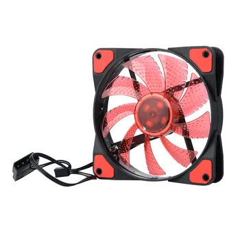 DC 12V 4Pin 3Pin 120*120*25mm 15 Lights LED Silent Cooler Fan PC Computer Chassis Fan Case Heatsink Cooling Fan
DC 12V 4Pin 3Pin 120*120*25mm 15 Lights LED Silent Cooler Fan PC Computer Chassis Fan Case Heatsink Cooling Fan