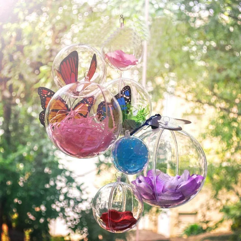 20pcs 12cm Christmas Tree Decorations Ornament Present Transparent Ball Clear Plastic Ball for Wedding Candy Box Favors Gift Bag
20pcs 12cm Christmas Tree Decorations Ornament Present Transparent Ball Clear Plastic Ball for Wedding Candy Box Favors Gift Bag