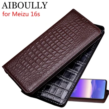 AIBOULLY For Meizu 16s Case Soft Silicone Back Flip Genuine Leather Cover For Meizu 16 16 X 16s Plus Case Fundas Phone Capas
AIBOULLY For Meizu 16s Case Soft Silicone Back Flip Genuine Leather Cover For Meizu 16 16 X 16s Plus Case Fundas Phone Capas