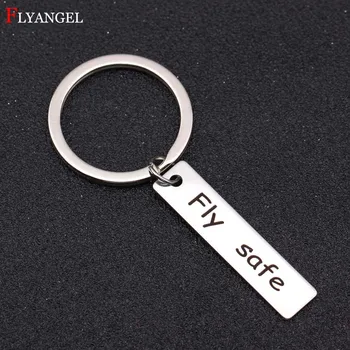 2018 Fashion Jewelry Engrave Fly Safe Pendant Traveling Keychain For Women Men Stainless Keyring For Flight Attendant Pilot Gift
2018 Fashion Jewelry Engrave Fly Safe Pendant Traveling Keychain For Women Men Stainless Keyring For Flight Attendant Pilot Gift