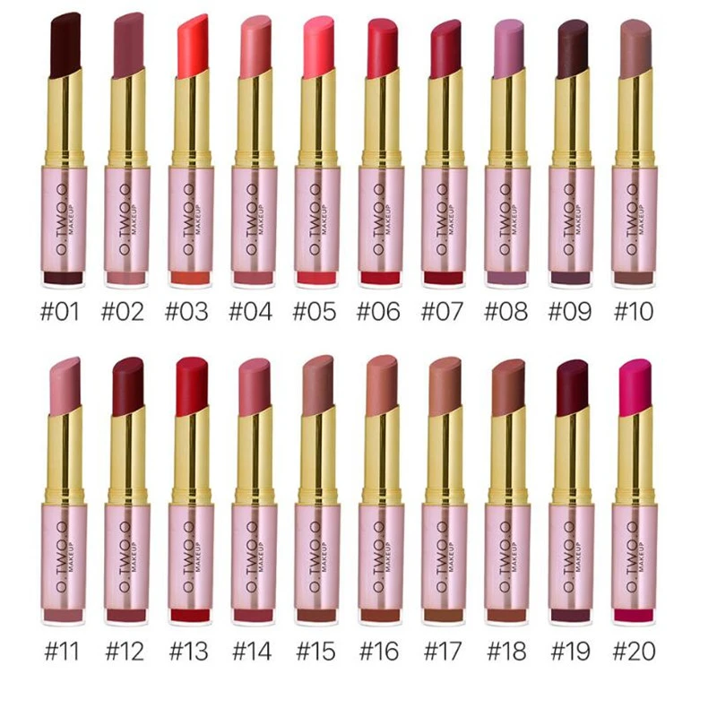 O.TWO.O 20pcs/set matte lipstick set Waterproof Lipstick Matte Smooth Lipgloss Long Lasting Sweet Girl Lip Makeup
O.TWO.O 20pcs/set matte lipstick set Waterproof Lipstick Matte Smooth Lipgloss Long Lasting Sweet Girl Lip Makeup