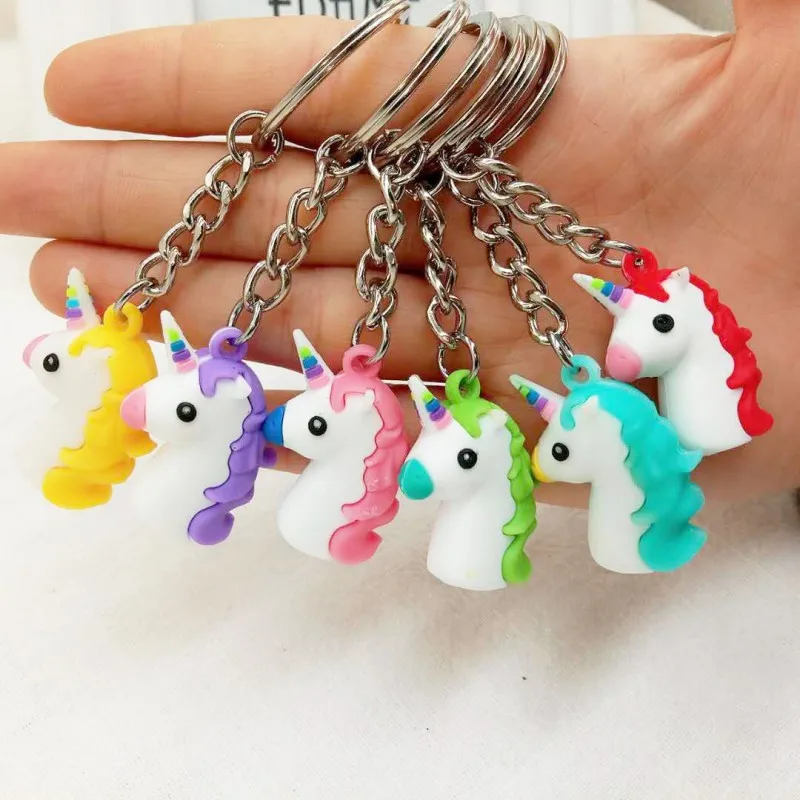 Cartoon Soft PVC Unicorn Keychain Rubber 3D Anime Cute Animal Horse Key Chain Key Ring Kids Toy Pendant Key Holder Trinket Gift
Cartoon Soft PVC Unicorn Keychain Rubber 3D Anime Cute Animal Horse Key Chain Key Ring Kids Toy Pendant Key Holder Trinket Gift