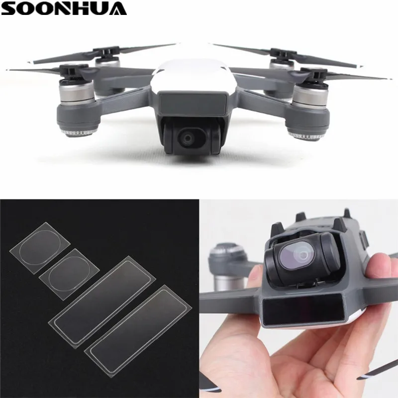 4 Pcs Scratchproof Dustproof Kit Set Lens Film And Drone Body Screen Film Sets Protective Membrane For DJI-SPARK
4 Pcs Scratchproof Dustproof Kit Set Lens Film And Drone Body Screen Film Sets Protective Membrane For DJI-SPARK