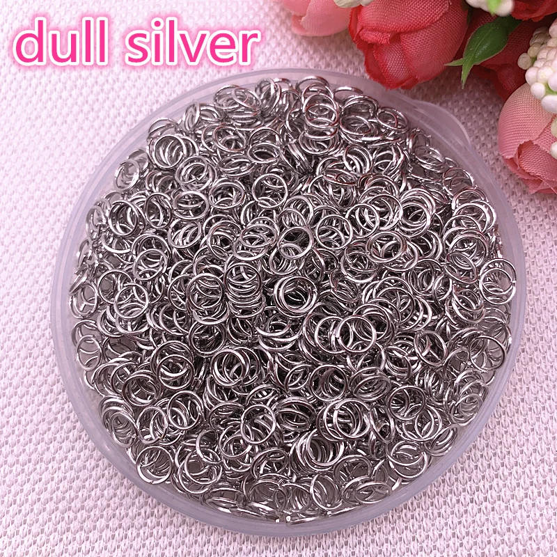 New 4/6/8mm Metal Open Go Rings Split Rings Connectors for Jewelry Making Findings Dull Silver Colour
New 4/6/8mm Metal Open Go Rings Split Rings Connectors for Jewelry Making Findings Dull Silver Colour