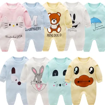 3 pcs/lot 100% Cotton Spring Long Sleeve Jumpsuit For 2019 Newborn Romper Baby Boy Girl Clothes Baby Rompers Soft Infant
3 pcs/lot 100% Cotton Spring Long Sleeve Jumpsuit For 2019 Newborn Romper Baby Boy Girl Clothes Baby Rompers Soft Infant