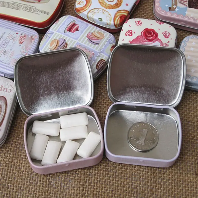 Fish Pattern Vintage Mini Tinplate Trinket Jewelry Candy Small Collectable Coins Box Lipstick Pill Storage Case Organizer Conta
Fish Pattern Vintage Mini Tinplate Trinket Jewelry Candy Small Collectable Coins Box Lipstick Pill Storage Case Organizer Conta