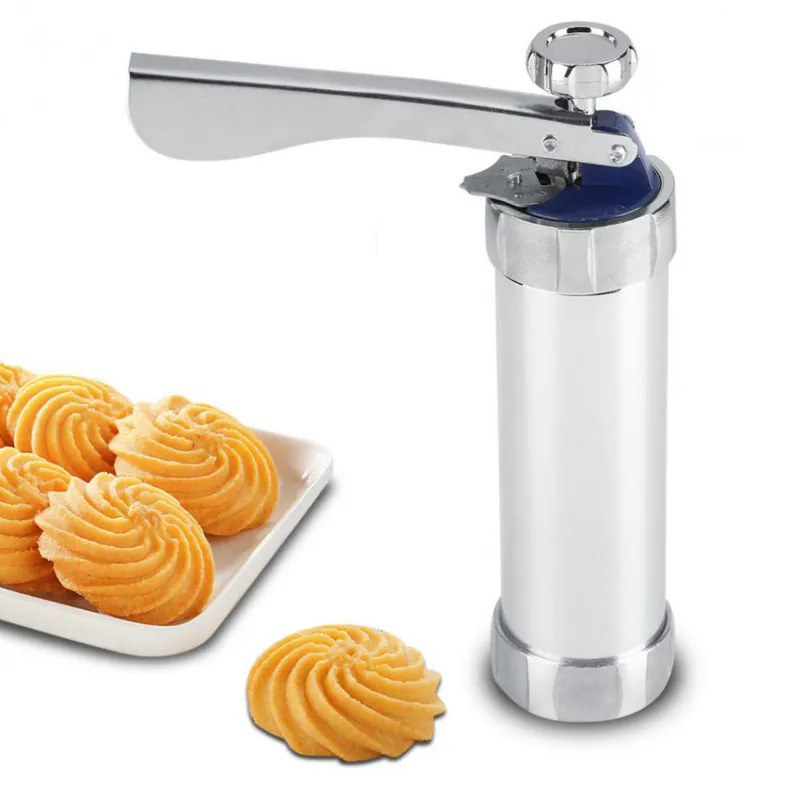 Baking Tools Cookies Mold Gun Kit Cookie Maker Extruder Pump Press Biscuit Making Machine 20 Molds 4 Nozzles Cake Decorating
Baking Tools Cookies Mold Gun Kit Cookie Maker Extruder Pump Press Biscuit Making Machine 20 Molds 4 Nozzles Cake Decorating