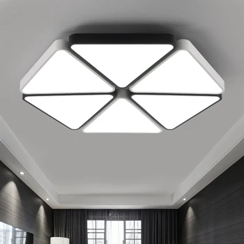 Modern triangle LED panel surface mounted ceiling lamp White/Black bathroom lighting AC110-240V luminarias para
Modern triangle LED panel surface mounted ceiling lamp White/Black bathroom lighting AC110-240V luminarias para