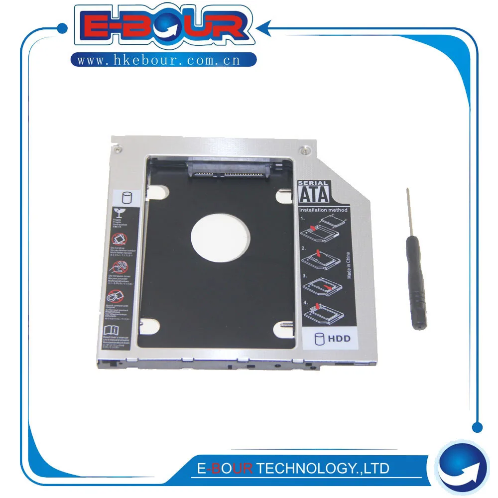2nd HDD Caddy for 9.5MM SATA Universal Slim 2nd HDD 2.5'' SSD Hard Drive Caddy Cases CD DVD Optical Drive Bay with bezel
2nd HDD Caddy for 9.5MM SATA Universal Slim 2nd HDD 2.5'' SSD Hard Drive Caddy Cases CD DVD Optical Drive Bay with bezel
