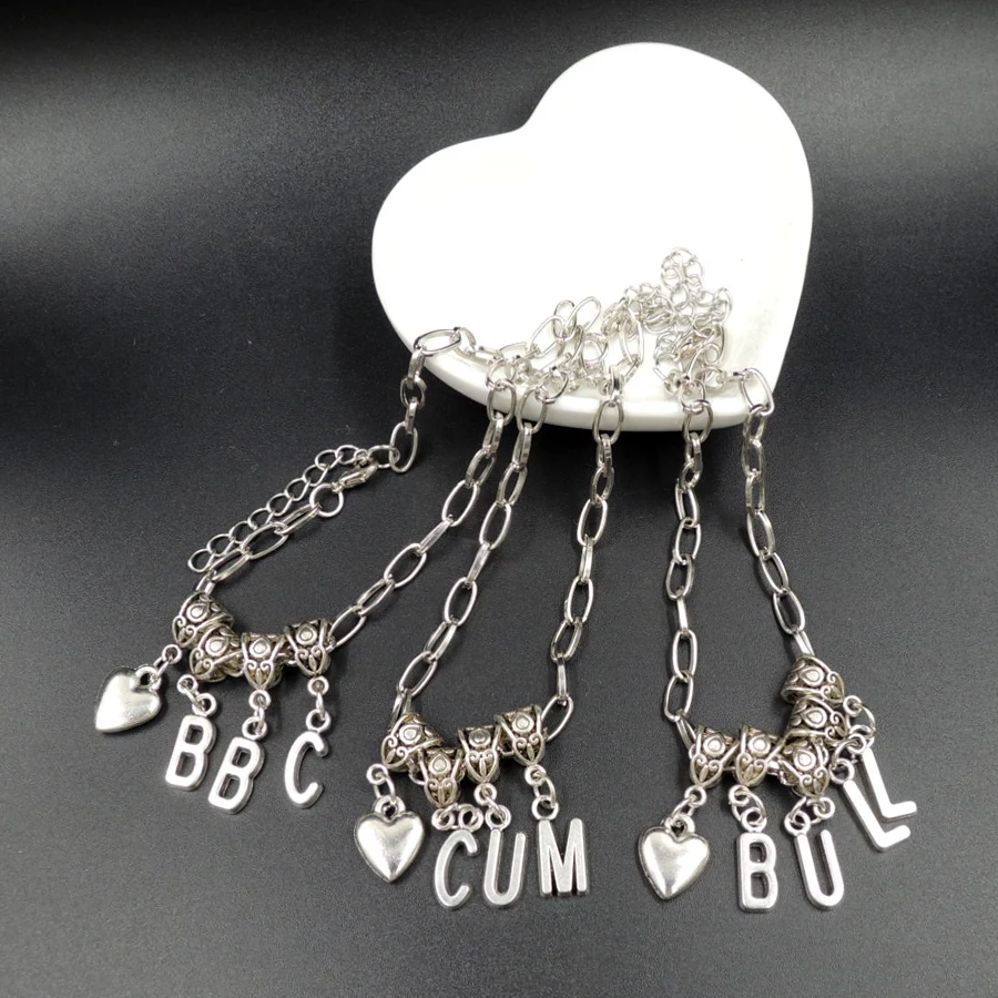 love BBC CUM COUPLE ANKLET FERTISH SEXY SLAVE LIFESTYLE CUCKOLD FASHION QUOTE LETTER SILVER TONE AL015S
love BBC CUM COUPLE ANKLET FERTISH SEXY SLAVE LIFESTYLE CUCKOLD FASHION QUOTE LETTER SILVER TONE AL015S