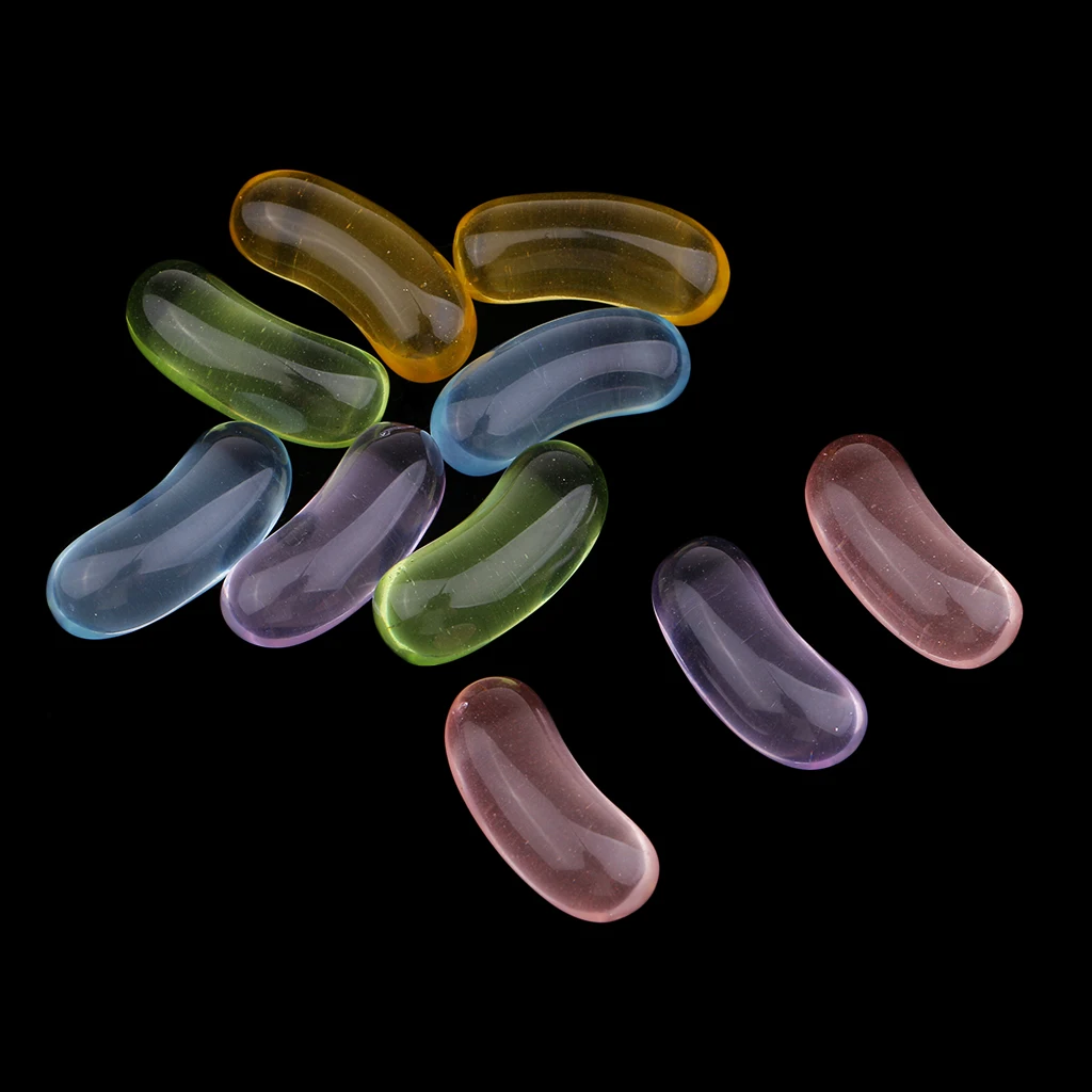 10 Piece Colorful Candy Pills Shape Resin Embellishment for DIY Phone Case Decoration Kids Crafts Handmade Toys
