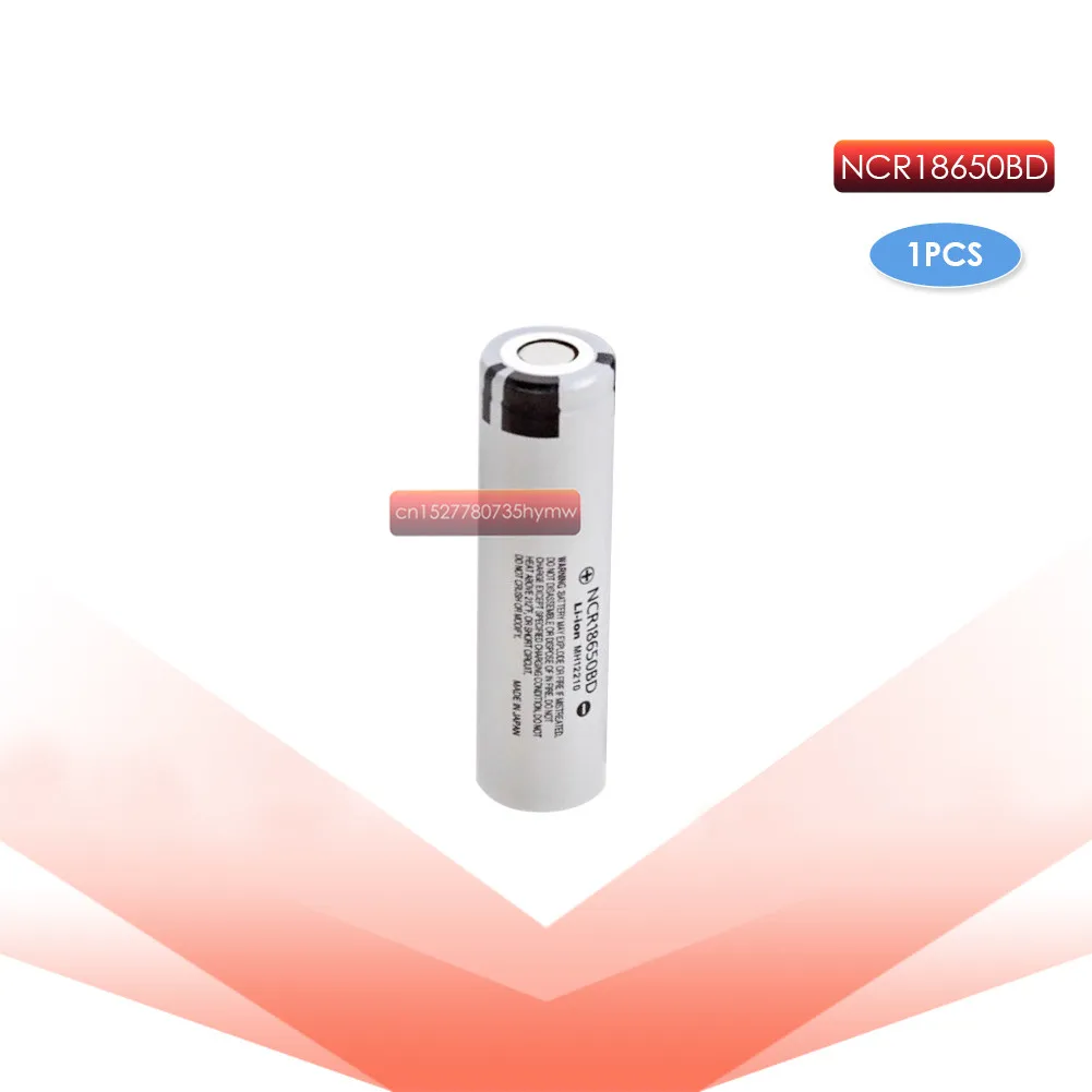 Panasonic 18650 battery Li-ion rechargeable battery 3.7V 3200mAh li-ion Battery NCR18650BD for Flashlight power bank notebook
Panasonic 18650 battery Li-ion rechargeable battery 3.7V 3200mAh li-ion Battery NCR18650BD for Flashlight power bank notebook
