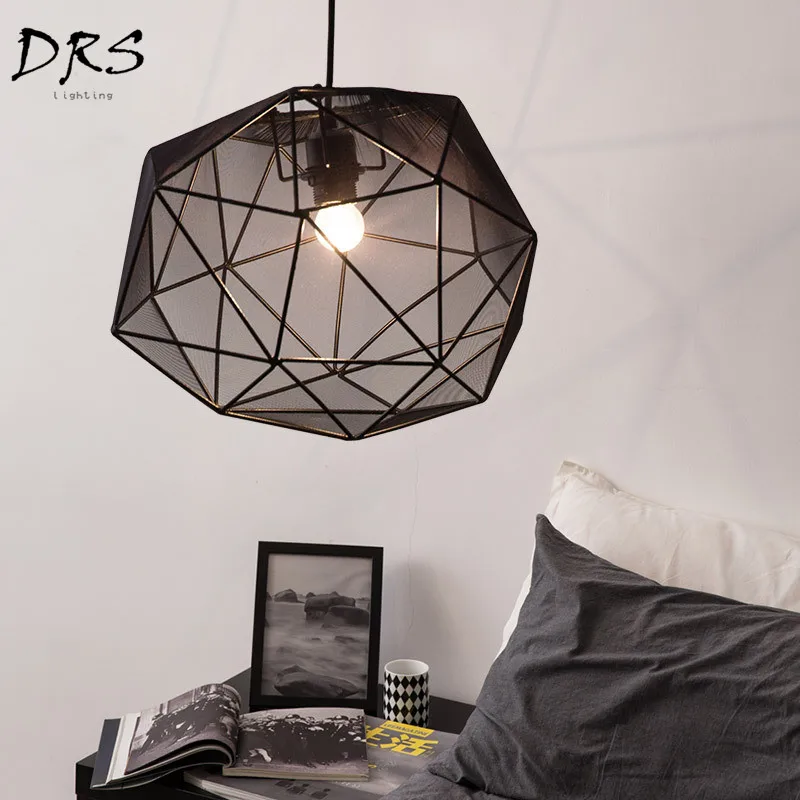 Modern Simple Chandelier Lights Individual Home Lighting Designer Geometric Pendant Lamp Led Cloth Art Diamond Lampara Fixtures
Modern Simple Chandelier Lights Individual Home Lighting Designer Geometric Pendant Lamp Led Cloth Art Diamond Lampara Fixtures