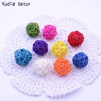 2017 NEW 100Pcs/lot 3cm Straw Ball For Birthday Party Wedding Decoration Rattan Decor Christmas Decor Home Ornament Supplies
2017 NEW 100Pcs/lot 3cm Straw Ball For Birthday Party Wedding Decoration Rattan Decor Christmas Decor Home Ornament Supplies