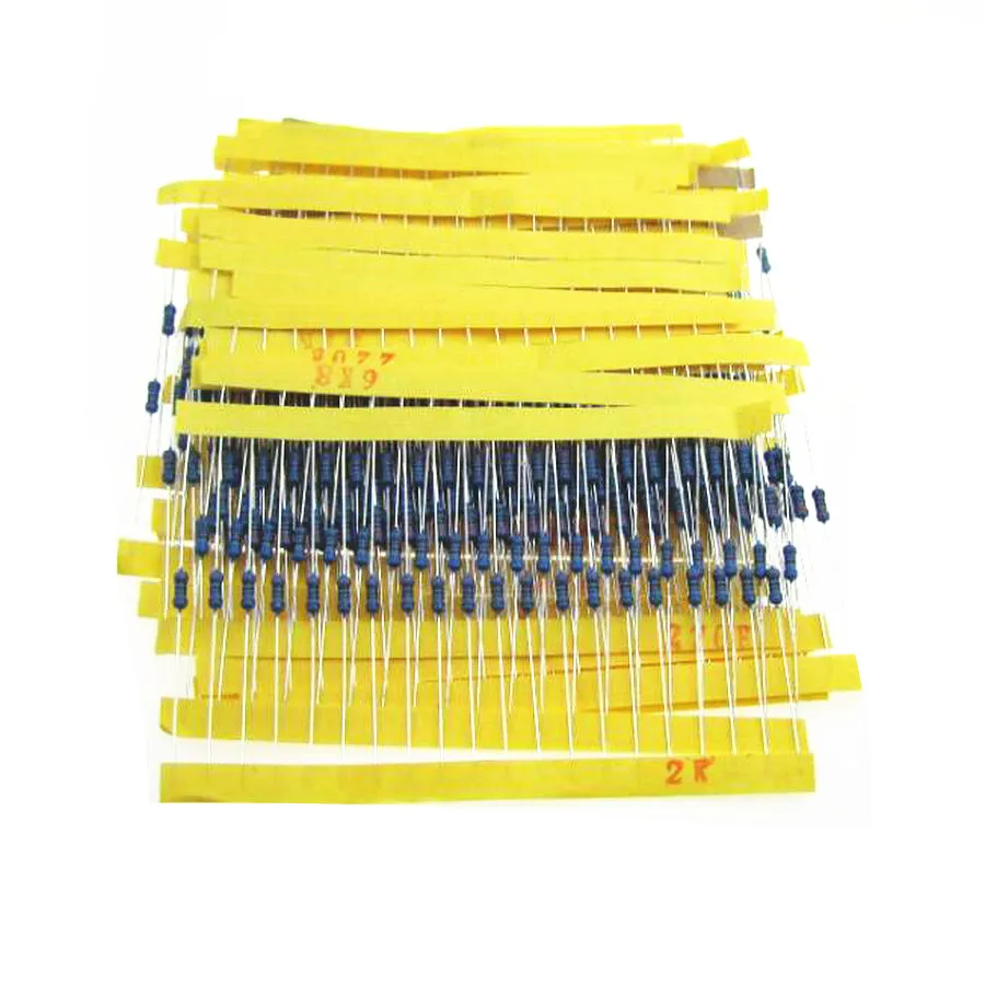Free Shipping 600 Pcs 1/4W 1% 20PCS Each Value Metal Film Resistor Assortment Kit Set 30 Values Assortment/Pack/Mix/Selection
Free Shipping 600 Pcs 1/4W 1% 20PCS Each Value Metal Film Resistor Assortment Kit Set 30 Values Assortment/Pack/Mix/Selection