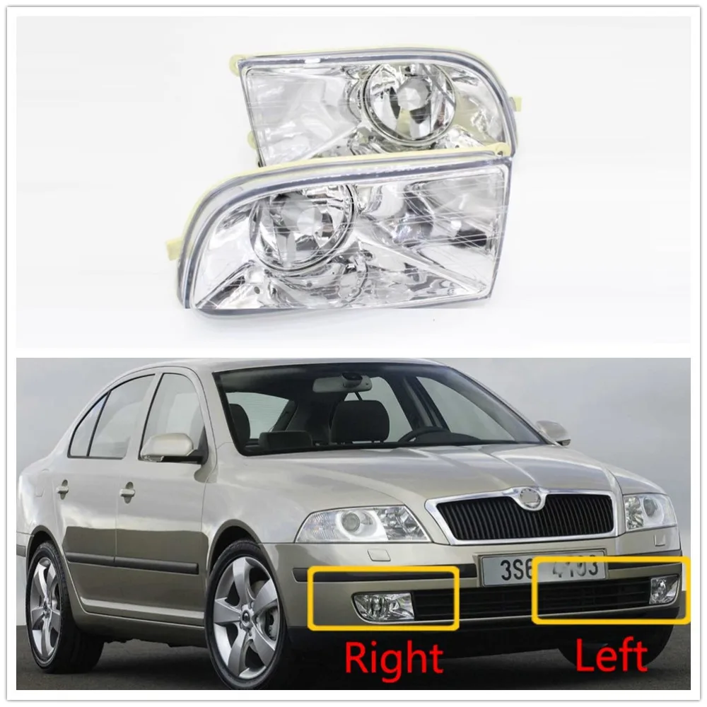 2 x For Skoda Octavia A5 MK2 Sedan Combi 2004 2005 2006 2007 2008 Car-styling Front Halogen Fog Light Fog Light with Light bulbs
2 x For Skoda Octavia A5 MK2 Sedan Combi 2004 2005 2006 2007 2008 Car-styling Front Halogen Fog Light Fog Light with Light bulbs