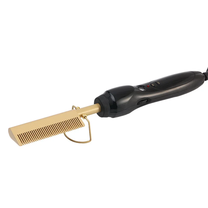 Electric Comb Straightener High Heat Press Comb Hot Straightening Electric Comb Environmentally Friendly Titanium Alloy
Electric Comb Straightener High Heat Press Comb Hot Straightening Electric Comb Environmentally Friendly Titanium Alloy