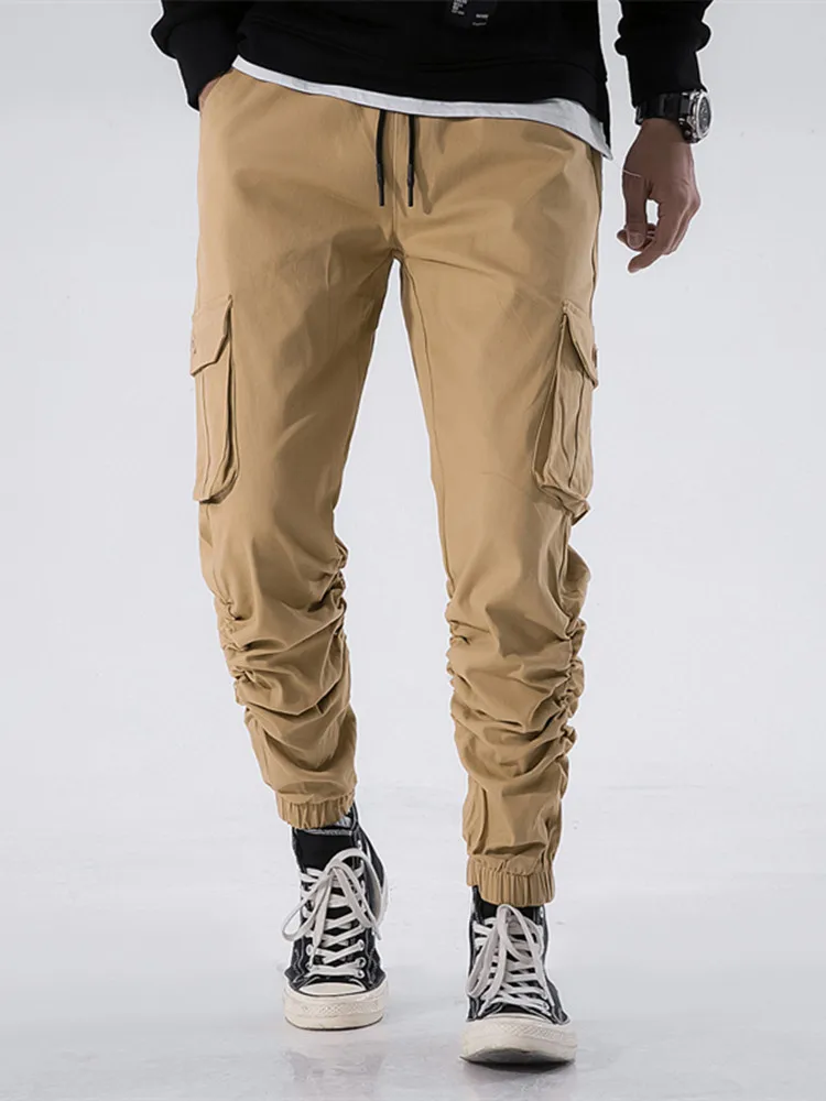 New Joggers Men 2019 Hot Sale Spring Summer Casual Pants Elastic Waist Quality Cotton Military Cargo Pants Fashion Trousers Men
New Joggers Men 2019 Hot Sale Spring Summer Casual Pants Elastic Waist Quality Cotton Military Cargo Pants Fashion Trousers Men