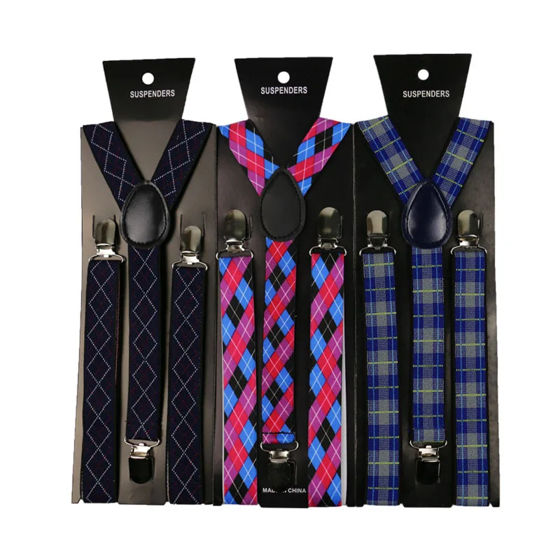 Winfox Vintage Plaid Suspender Jeans Pants Women Men Suspenders Elastic 2.5 cm Braces
Winfox Vintage Plaid Suspender Jeans Pants Women Men Suspenders Elastic 2.5 cm Braces