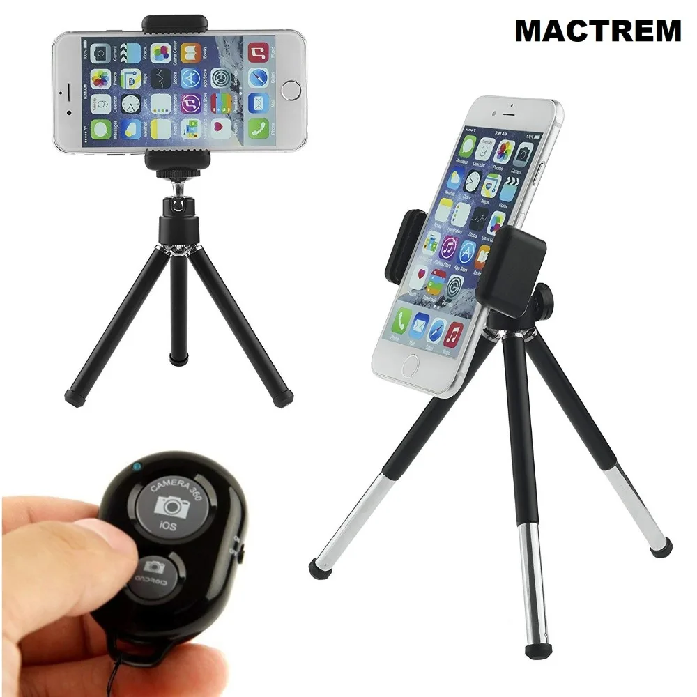 MACTREM Flexible Mini Tripod With Remote Control Shutter For iPhone Lightweight camera Gopro
MACTREM Flexible Mini Tripod With Remote Control Shutter For iPhone Lightweight camera Gopro