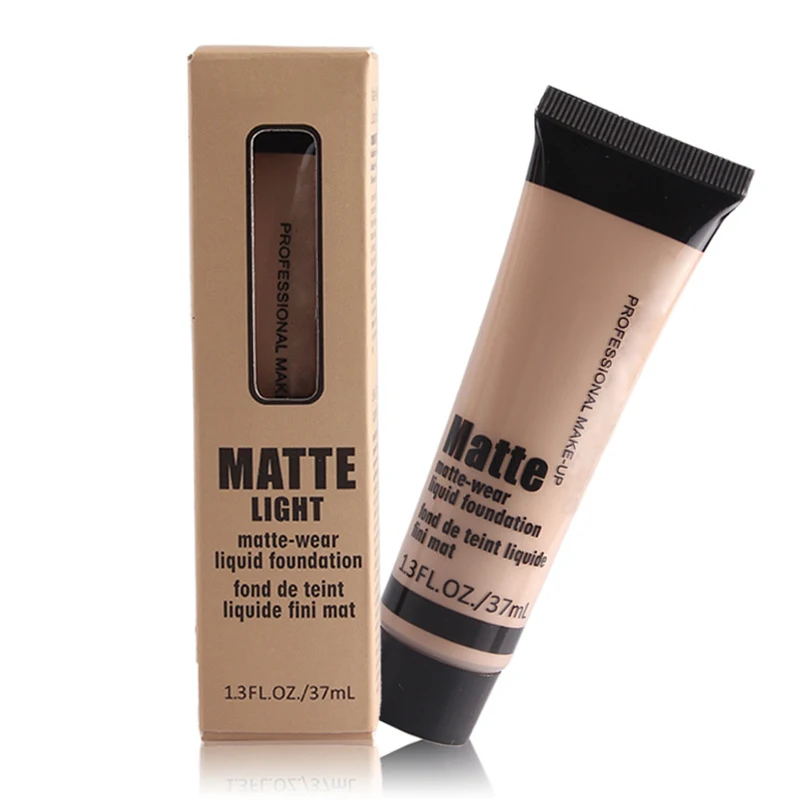 Professional Base Matte Liquid Foundation Makeup Waterproof Face Concealer liquid Foundation Cosmetics Repair Face Make Up 37ml
Professional Base Matte Liquid Foundation Makeup Waterproof Face Concealer liquid Foundation Cosmetics Repair Face Make Up 37ml