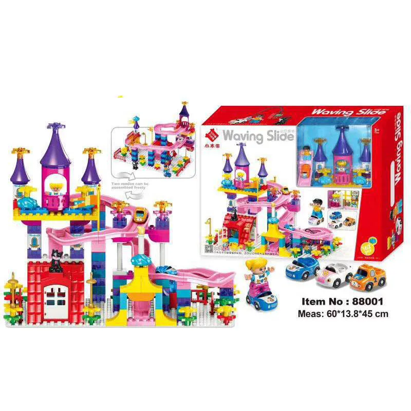 162PCS/Set Single Sale Compatible LegoINGlys Princess Castle girl Slide Model duploed Figures Building Blocks Toys Children Gift
162PCS/Set Single Sale Compatible LegoINGlys Princess Castle girl Slide Model duploed Figures Building Blocks Toys Children Gift
