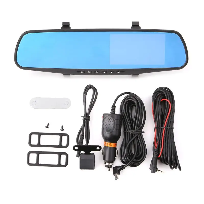 4.3 Inch Car DVR Camera Dash Cam FHD 1080P Dual Lens Car Auto DVR Mirror Recorder Car Rearview Mirror G-sensor DVRs
4.3 Inch Car DVR Camera Dash Cam FHD 1080P Dual Lens Car Auto DVR Mirror Recorder Car Rearview Mirror G-sensor DVRs