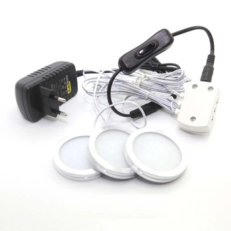 Free Shipping LED Puck Light 2.5W Under Cabinet Lamps DC12V Warm Cool White for Show case Desk Bookcase Wardrobe Cupboard ONDENN
Free Shipping LED Puck Light 2.5W Under Cabinet Lamps DC12V Warm Cool White for Show case Desk Bookcase Wardrobe Cupboard ONDENN
