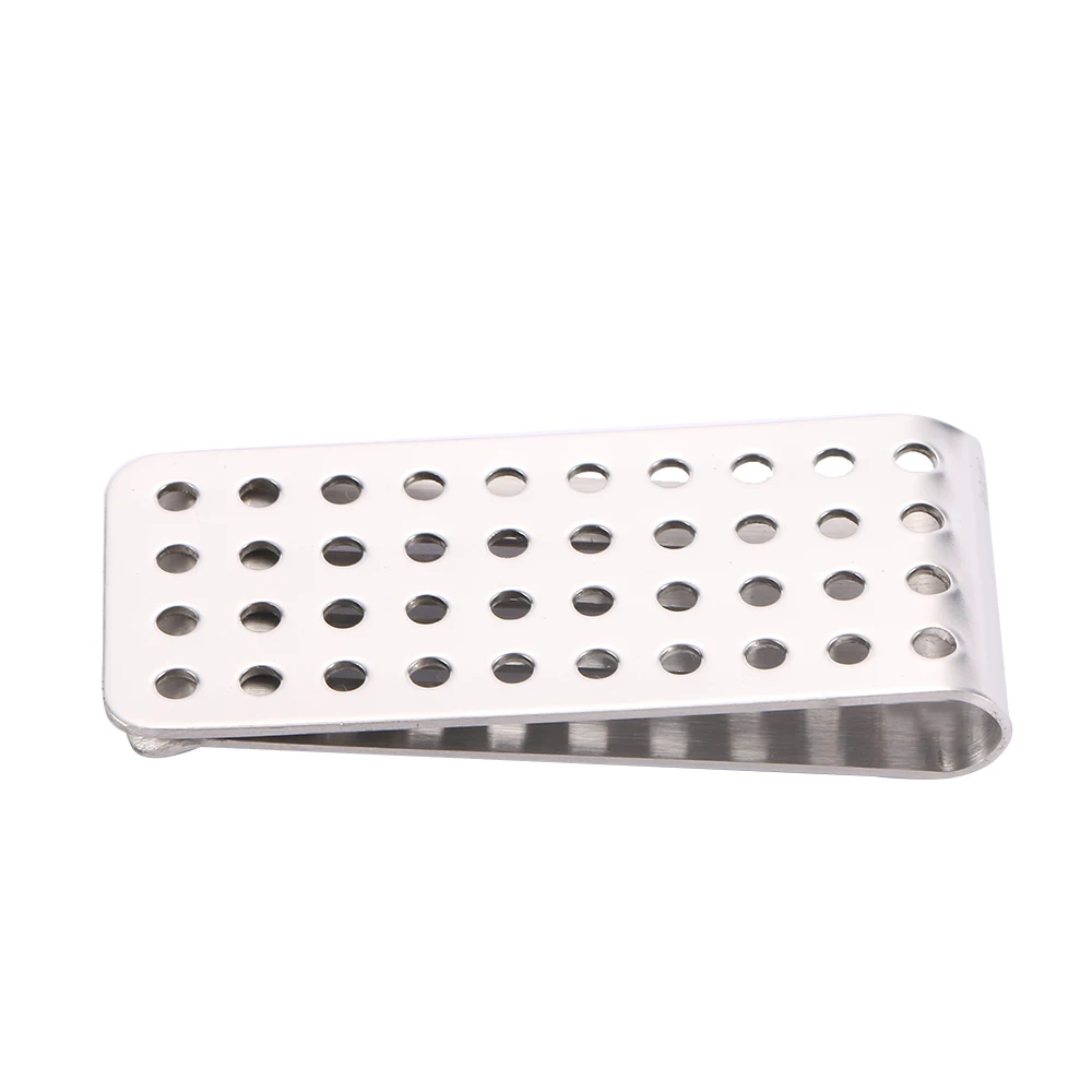 Creative Simple Hollow Stainless Steel Metal Money Clip Fashion Silver Business Card Credit Card Cash Wallet Ticket Holder
Creative Simple Hollow Stainless Steel Metal Money Clip Fashion Silver Business Card Credit Card Cash Wallet Ticket Holder