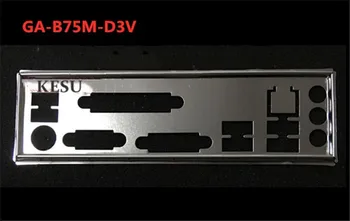 New I/O shield back plate bracket of motherboard for Gigabyte GA-B75M-D3V just shield backplate Free shipping
New I/O shield back plate bracket of motherboard for Gigabyte GA-B75M-D3V just shield backplate Free shipping