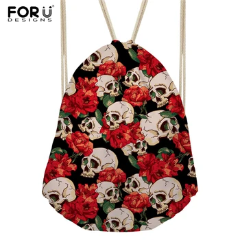 FORUDESIGNS Women Drawstring Bag Teenager Shoes Carry on Bag Casual Student School Backpack Cool Skull Girls Beach Bag 41*34cm
FORUDESIGNS Women Drawstring Bag Teenager Shoes Carry on Bag Casual Student School Backpack Cool Skull Girls Beach Bag 41*34cm