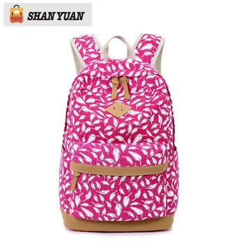 Brand High Quality Canvas Bag Backpack School for Teenager Girl Laptop Bag Feather Printing Mochila Rucksack Women Backpacks
Brand High Quality Canvas Bag Backpack School for Teenager Girl Laptop Bag Feather Printing Mochila Rucksack Women Backpacks