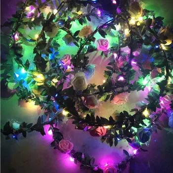 New Colorful LED Glow Leaves Flower Headband Women Girl Glowing Floral Hair Accessory Halloween Glow Party Supplies
New Colorful LED Glow Leaves Flower Headband Women Girl Glowing Floral Hair Accessory Halloween Glow Party Supplies