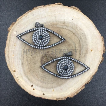 MY0690 Micro Pave Zircon Evil Eye Pendant Zirconia CZ Space Gun Black Charm Necklace Pendants
MY0690 Micro Pave Zircon Evil Eye Pendant Zirconia CZ Space Gun Black Charm Necklace Pendants
