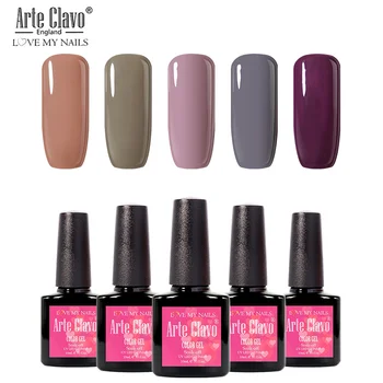 Arte Clavo 5PCS/Kit Gel Nail Polish 10ml Varnish Hybrid LED Lamp Dryer Manicure Set UV Gel Enamel For Nail Art Tool Soak Off
Arte Clavo 5PCS/Kit Gel Nail Polish 10ml Varnish Hybrid LED Lamp Dryer Manicure Set UV Gel Enamel For Nail Art Tool Soak Off