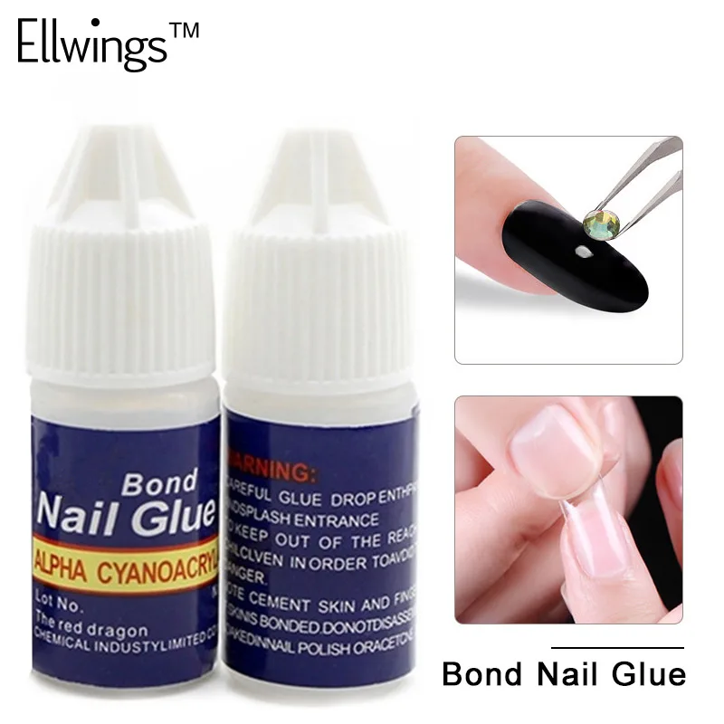 Ellwings 1Pcs Fast Drying Nail Glue for UV Acrylic Rhinestones Decoration Nail Stickers Adhesive Liquid Nail Art Tool
Ellwings 1Pcs Fast Drying Nail Glue for UV Acrylic Rhinestones Decoration Nail Stickers Adhesive Liquid Nail Art Tool