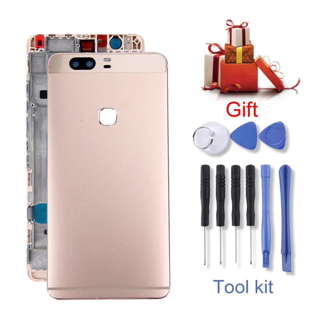 Задняя крышка батареи + передняя корпуса ЖК рамка пластина для Huawei Ascend P6/Mate S/P9 Lite