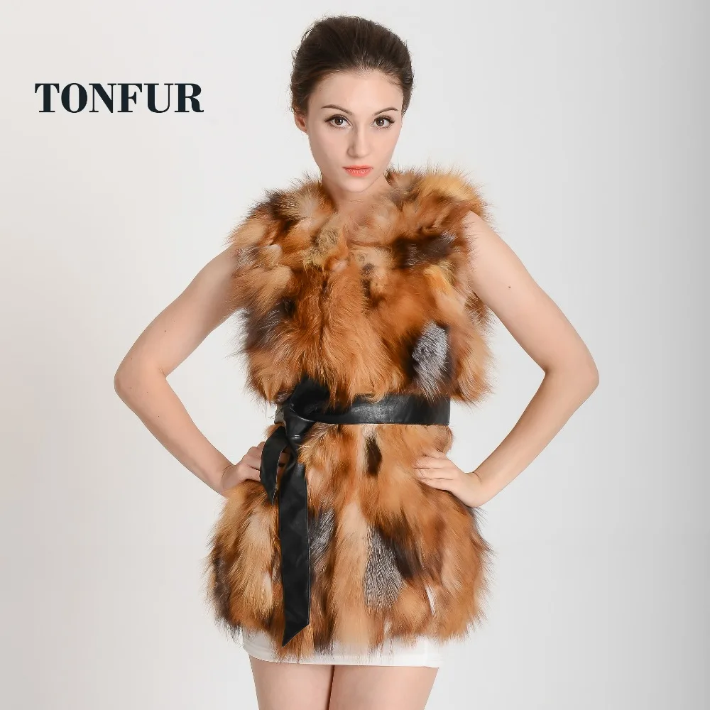 2019 New Arrival Real Fox Fur Natural Genuine Women luxury Fox Fur Vest fashion brand fur free shipping THP397
2019 New Arrival Real Fox Fur Natural Genuine Women luxury Fox Fur Vest fashion brand fur free shipping THP397