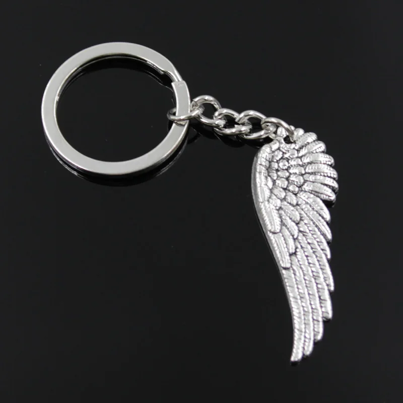 new fashion men 30mm keychain DIY metal holder chain vintage angel wings 51*17mm antique silver pendant
new fashion men 30mm keychain DIY metal holder chain vintage angel wings 51*17mm antique silver pendant
