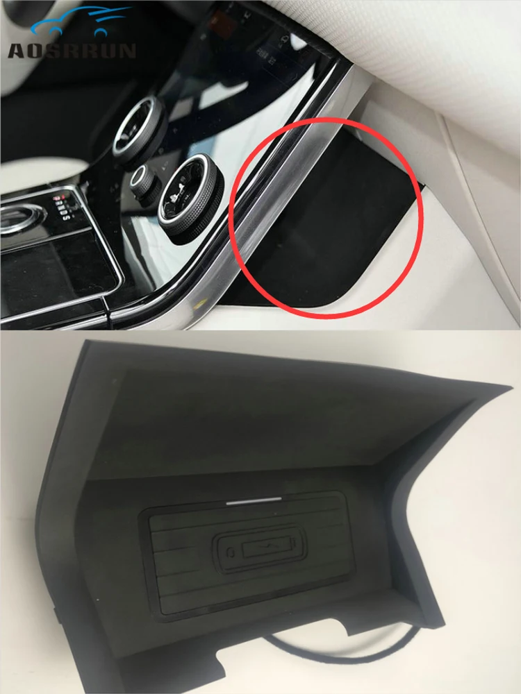 Special on-board QI wireless phone charging panel Car Accessories For Range Rover Velar 2017 2018 2019 2020
Special on-board QI wireless phone charging panel Car Accessories For Range Rover Velar 2017 2018 2019 2020